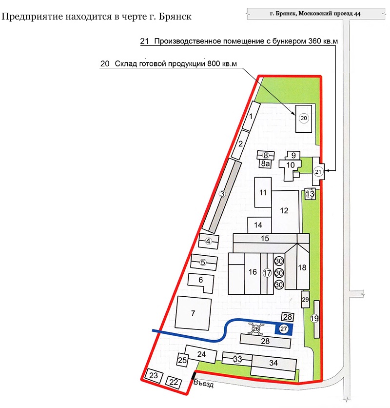 Брянск, Московский проезд, 44, ООО Технофорест